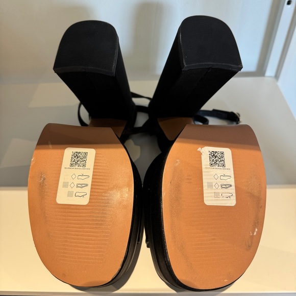 ASOS Satin Platform Heels - Size 8 - New - Picture 3 of 4